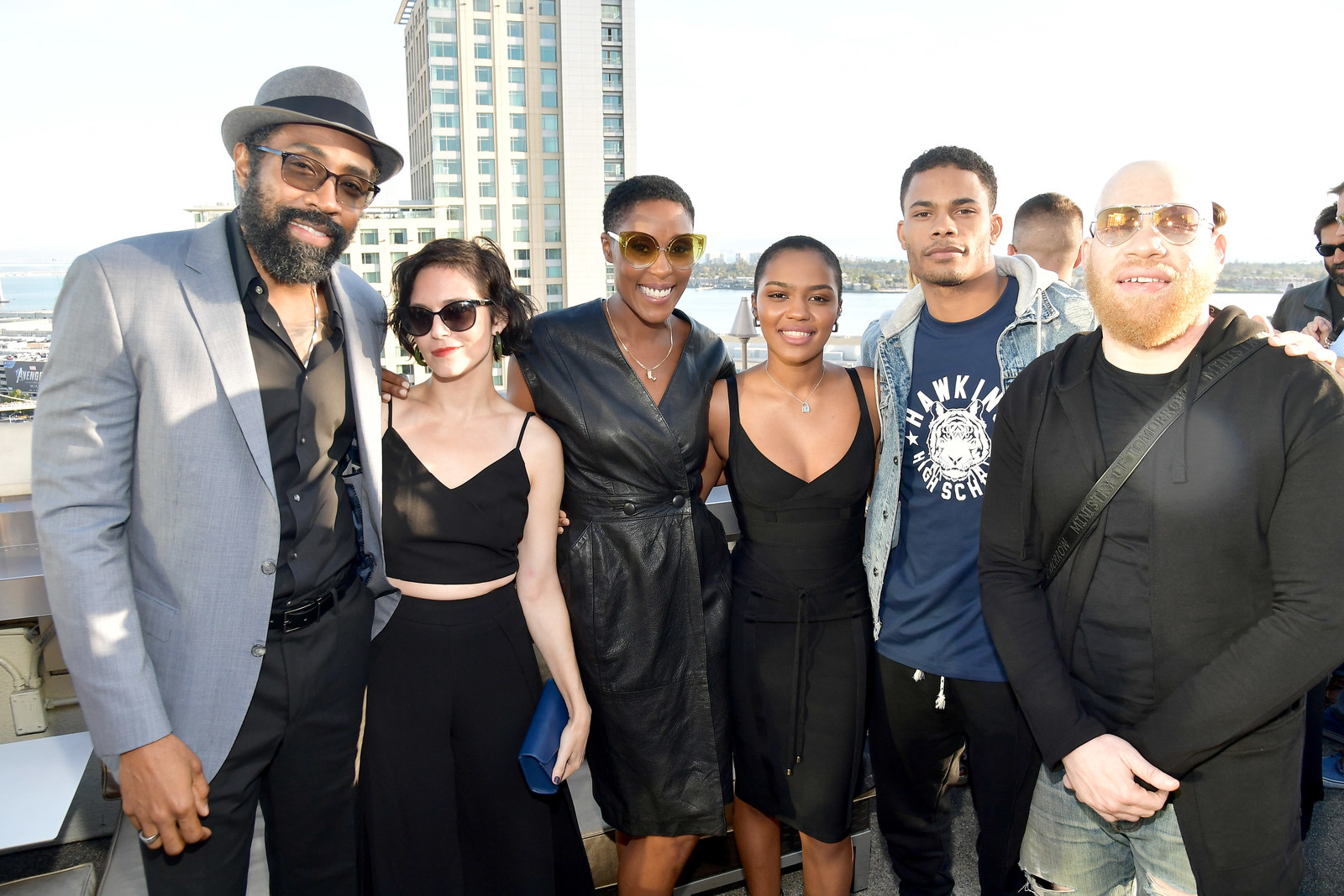 and some of the stars of Black Lightning! 