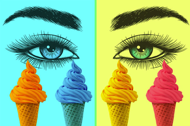 Only People With Perfect Color Vision Can See These Ice Cream Cones Accurately