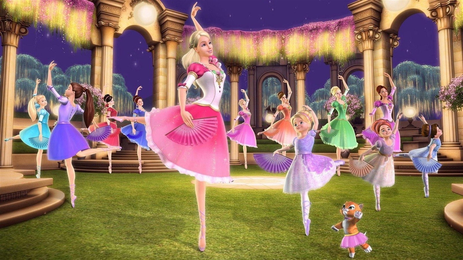 5.Barbie. in the 12 Dancing Princesses (2006). 
