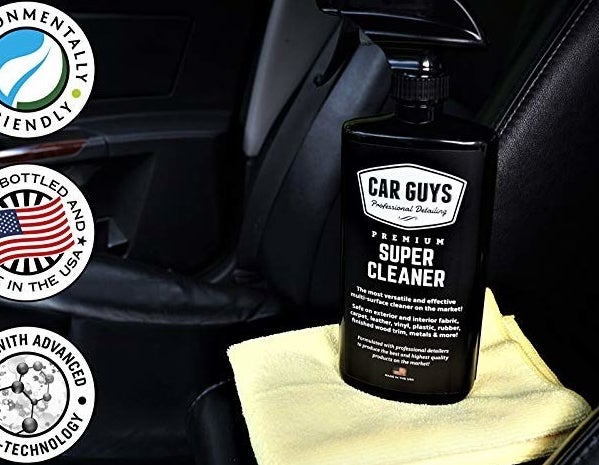 CAR GUYS Detailing Super Cleaner Effective Interior Car Leather Vinyl Carpet