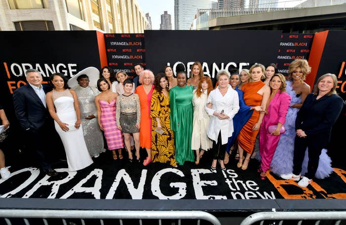 Orange Is The New Actors Hit The Carpet The Final Premiere