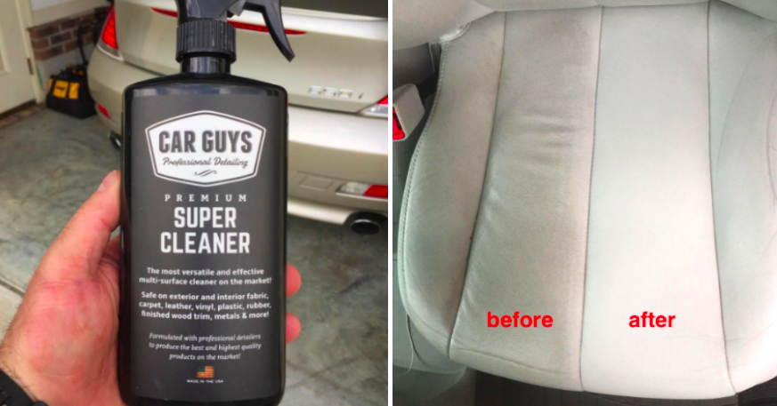 This Cleaning Spray Is All You Need To Give Your Car The Best Cleaning Of  Its Life
