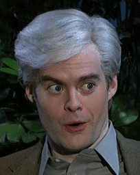 Bill Hader as Keith Morrison slowly smiling