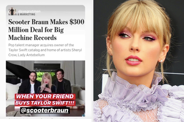 Taylor Swift Fucking - Scooter Braun Bragged About \