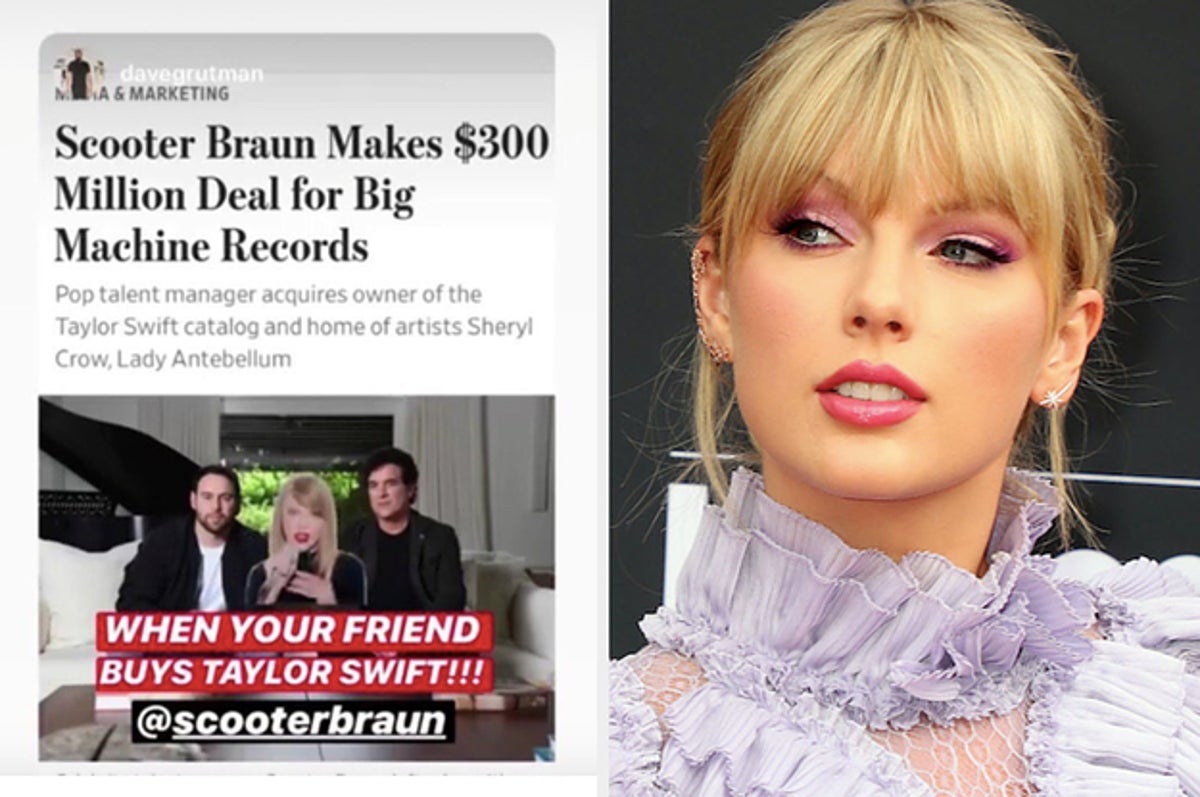 Lære udenad Fremkald sennep Scooter Braun Bragged About "Buying" Taylor Swift And Fans Are Furious