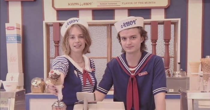 Baskin Robbins And Stranger Things Created A Scoops Ahoy Pop Up