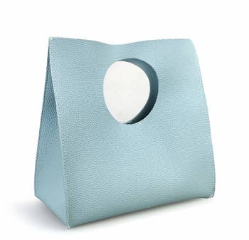 tote with large circular hole for your arm