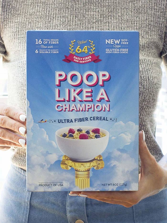 Poop Like A Champion Ultra Fiber Cereal 