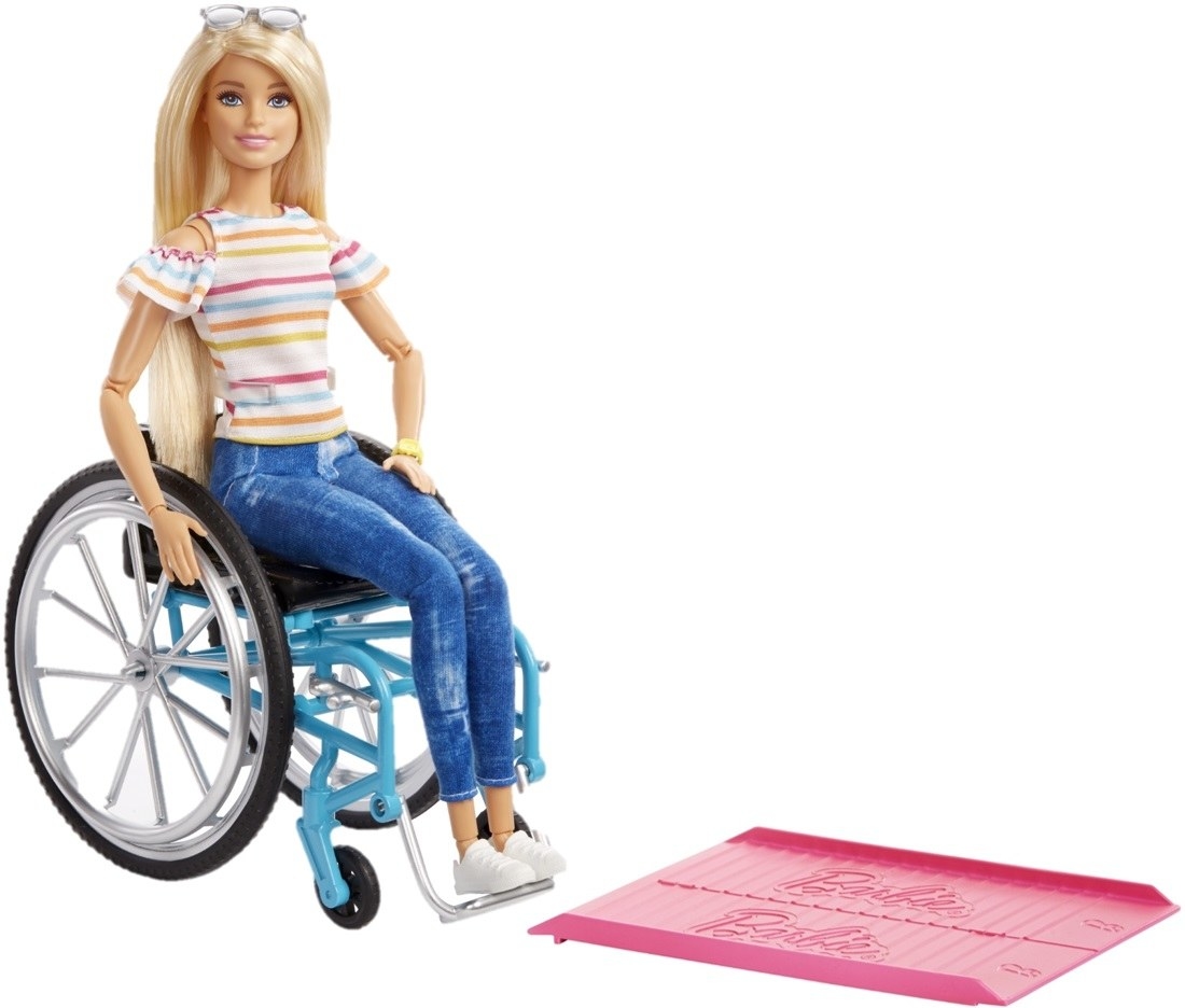 車椅子のバービー人形が登場 ドールハウスへのスロープもセット