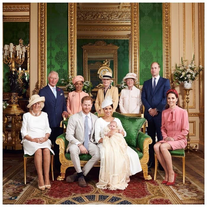 See The Christening Photos Of Royal Baby Archie Harrison Mountbatten Windsor