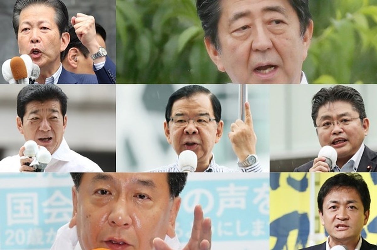 参院選 あのリーダーは何を語った 各政党の 第一声 全部読む