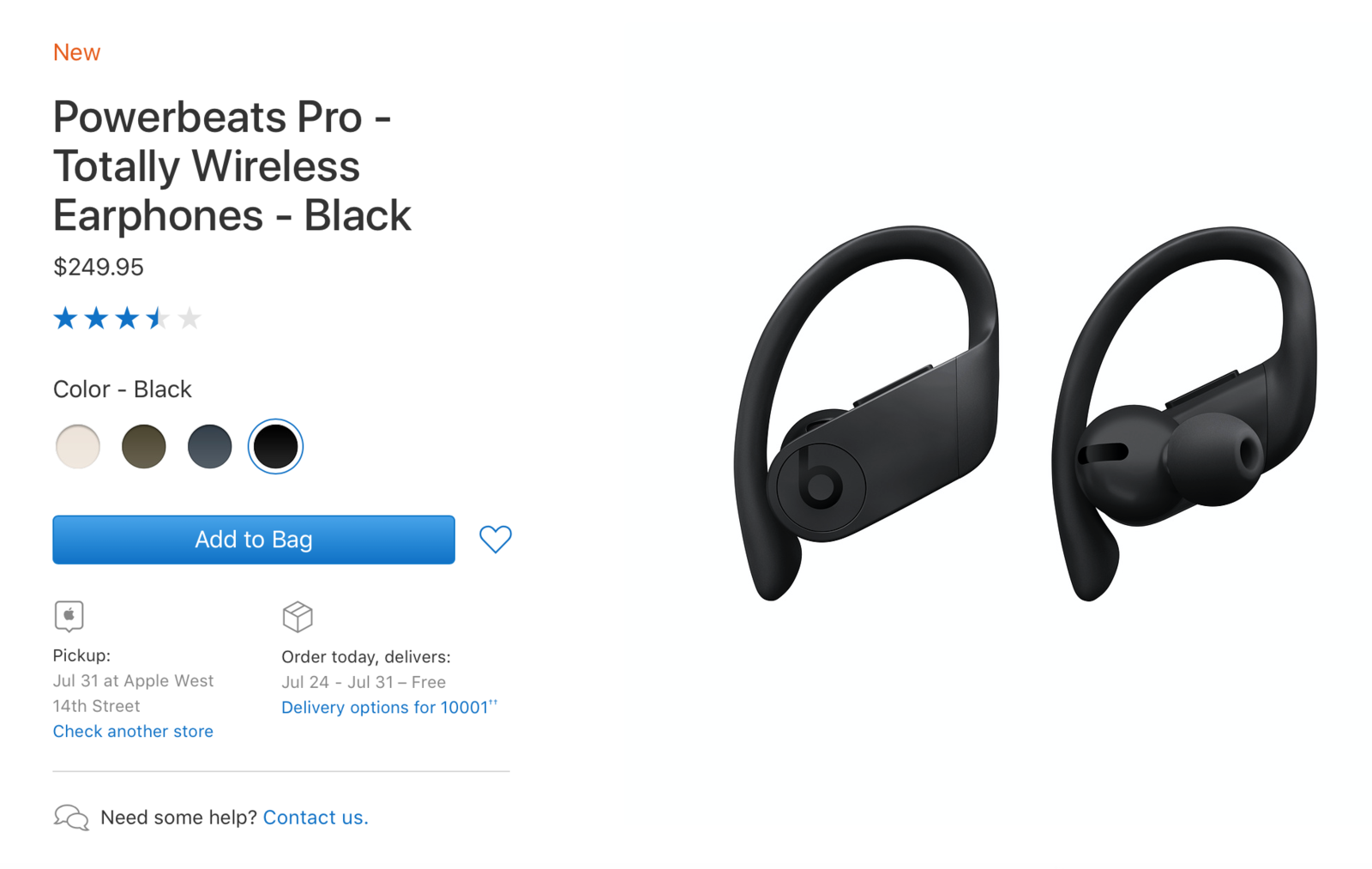 The Powerbeats Pro 'totally wireless' earphones are the most Apple