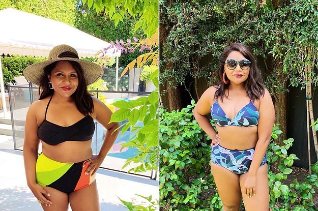 mindy kaling belly button