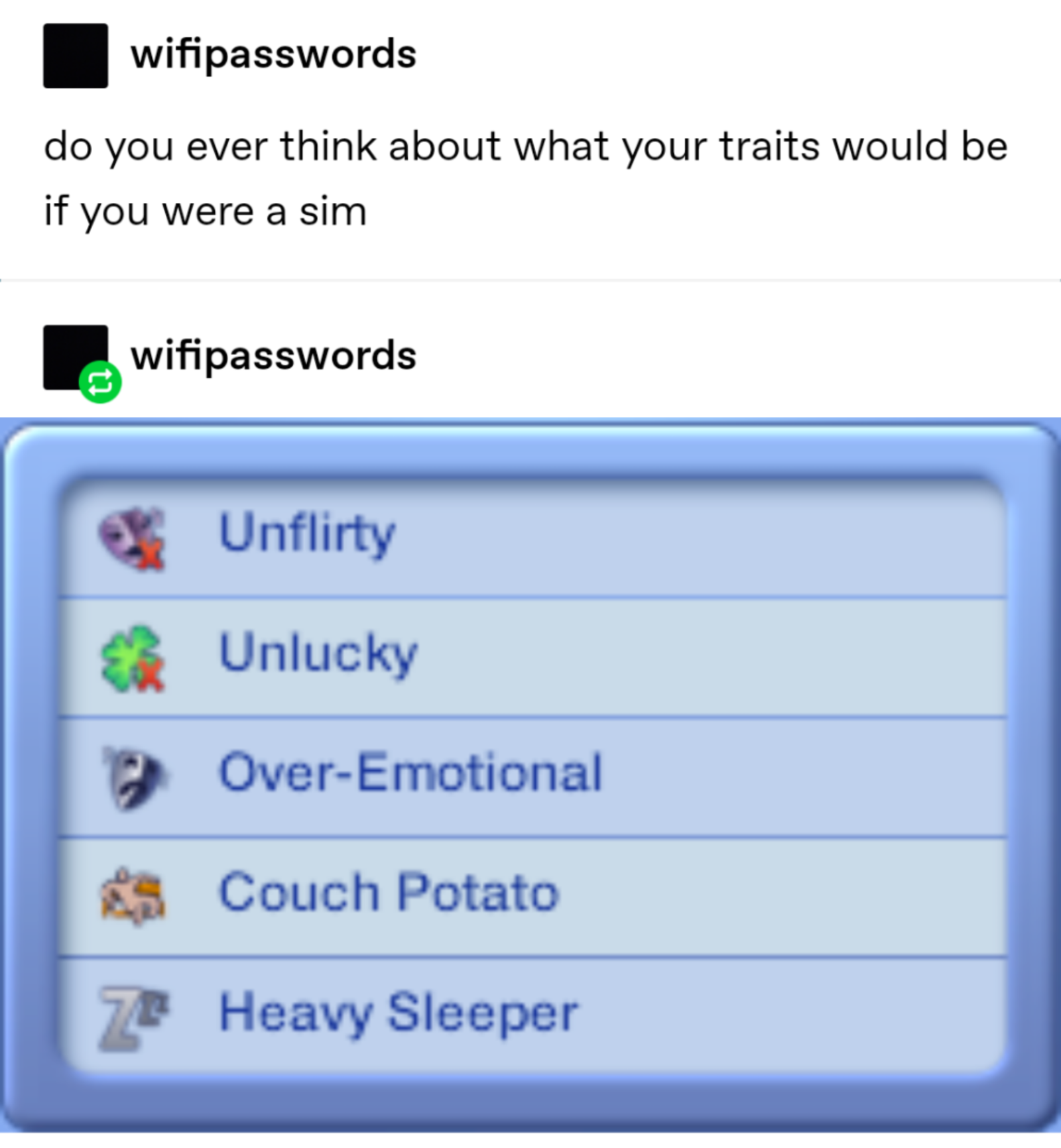 sims 4 traits tumblr sims 4 traits tumblr