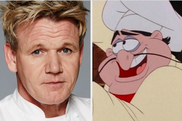 Fans Are Dream Casting Gordon Ramsay As Angry Chef Louis For The Live-Action &quot;Little Mermaid ...