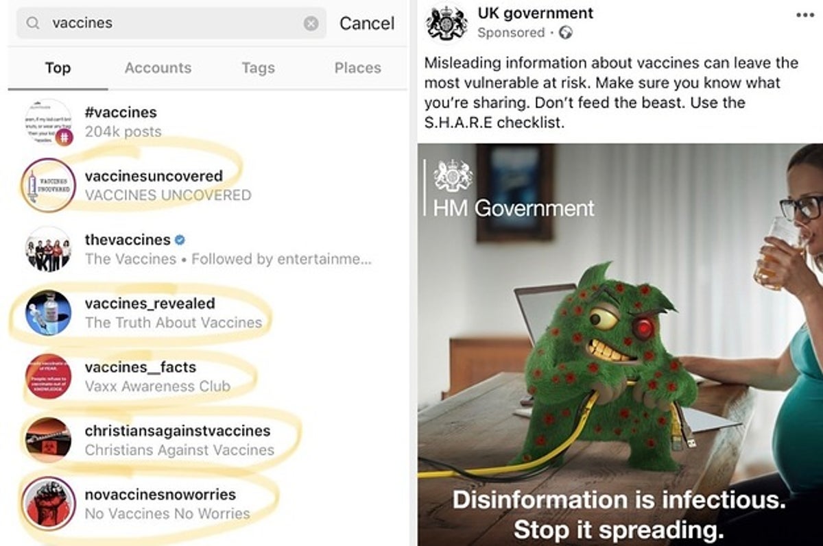 Anti Vax Messages Are Being Targeted As A Top Priority In A Uk Government Crackdown On Disinformation