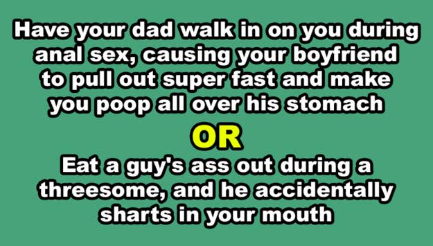 13 Sexual Would You Rather Questions That Are Honestly So Fucked Up