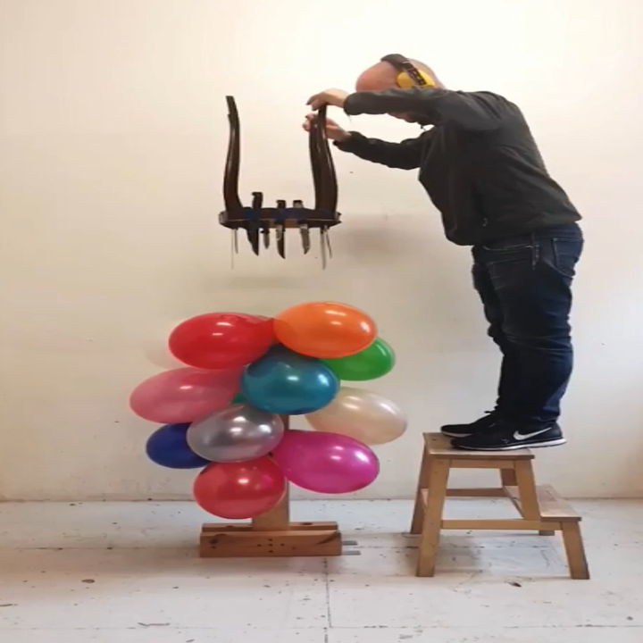 Balloon Knife Viral Video Artist Jan Hakon Erichsen ...