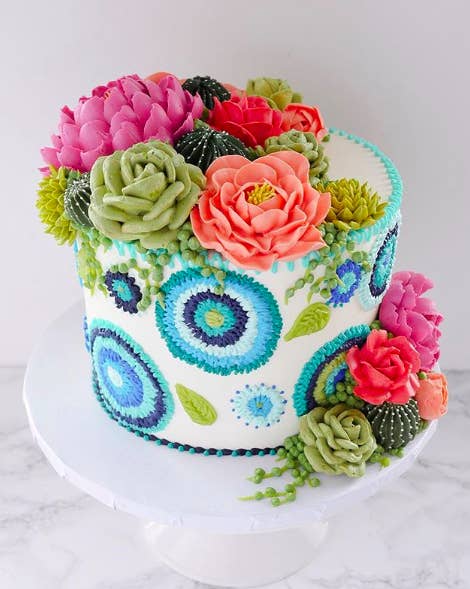 These Beautiful 'Thread And Needle' Cakes Inspired By Fabrics Are Both  Personal And Nostalgic