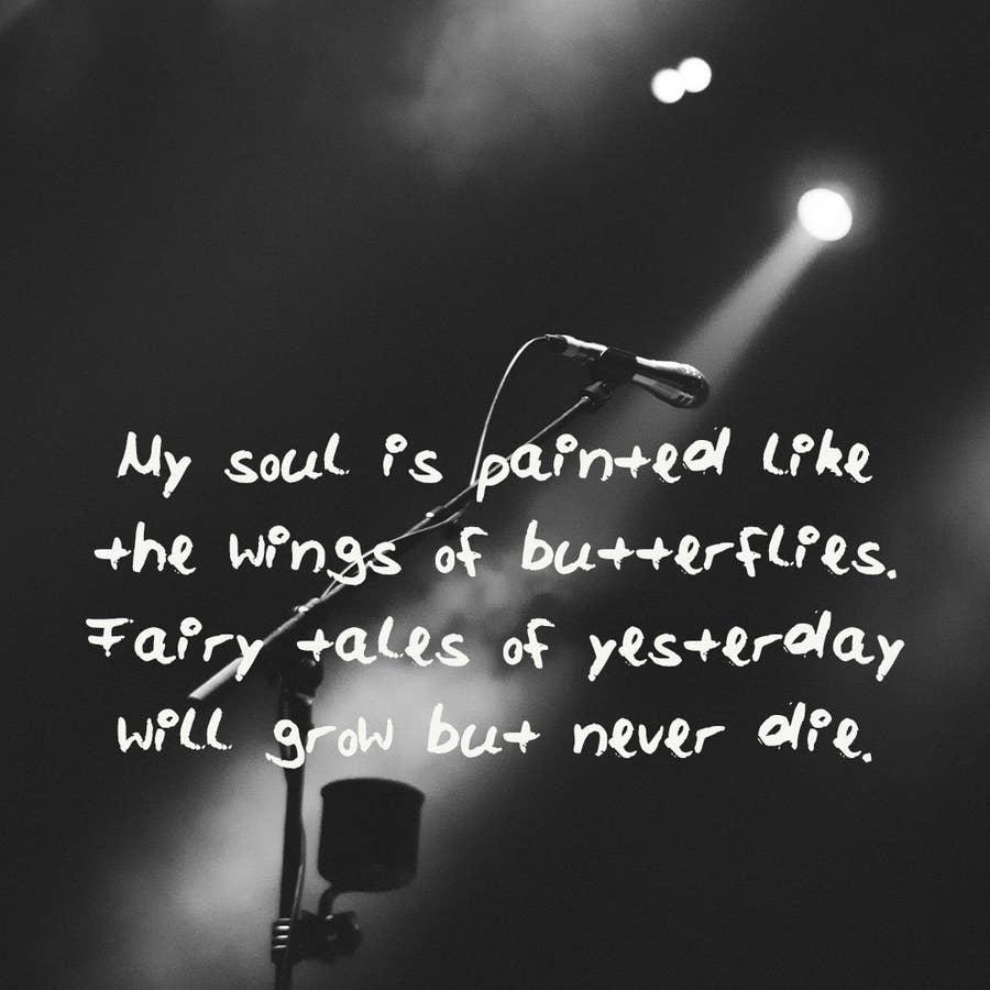 21 Of The Most Beautiful Song Lyrics Ever Written