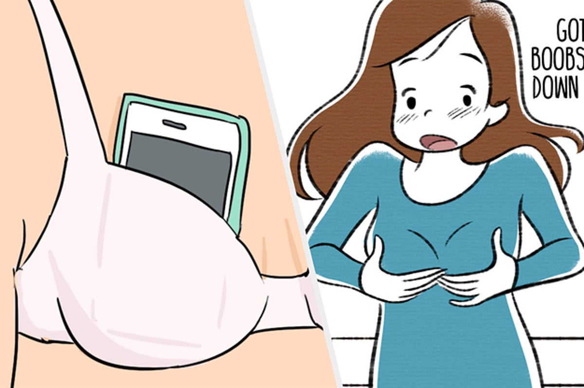 Funny Comics About Boobs That Will Make You Laugh If You Have 'Em