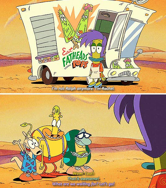 Rocko S Modern Life Static Cling Features A Trans Character And Fans Are Really Happy