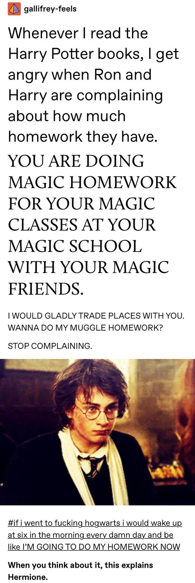 Harry Potter Tumblr Posts That Ll Make You Laugh Every Time