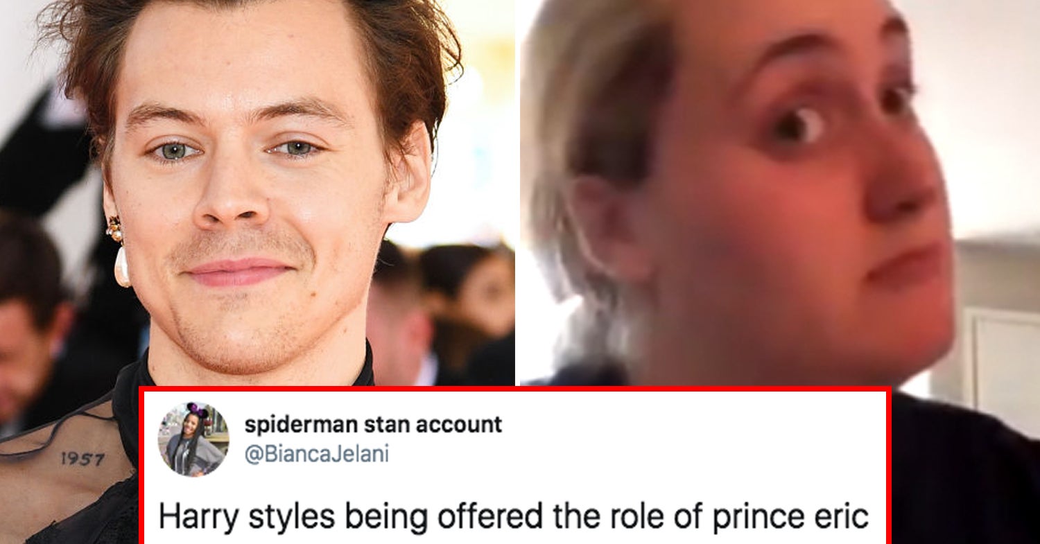 Harry Styles Has Officially Passed On Playing Prince Eric, And Twitter Is Hilariously Peeved - BuzzFeed thumbnail