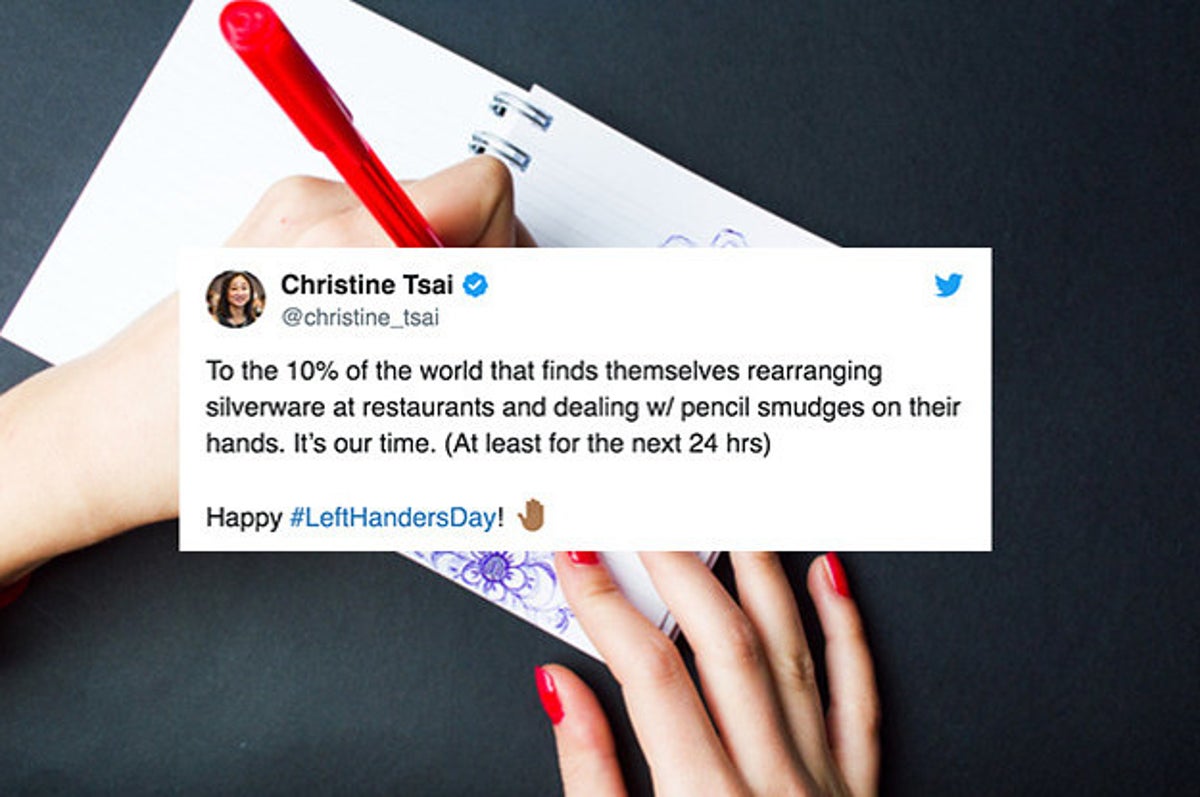 15 Tweets About Being Left-Handed That Are Way Too Real