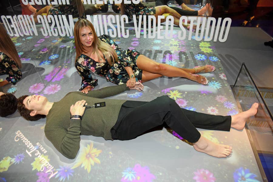 Shawn Mendes Has A Wax Figure That Fans Can Lie On The Floor And Cuddle With