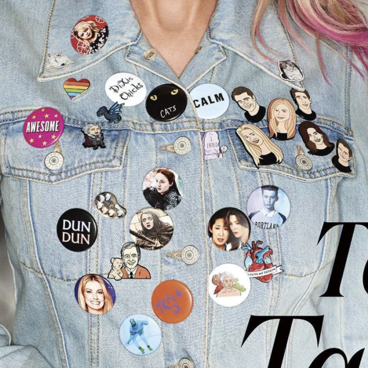 Taylor Swift pin badges: New album song names teased - BBC Newsround