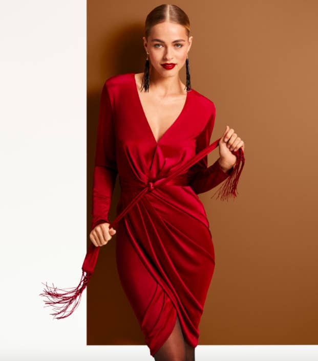 red dress overalls Dark coral knit overalls-final sale  JanieLanie