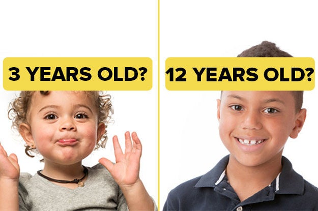 This Quiz Is For Every Person Who Thinks All Kids Look The Same Age
