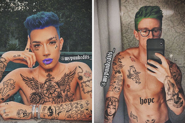 This Artist Edits Famous Celebrities To Look Punk And It'll Probably Make Your Entire Week