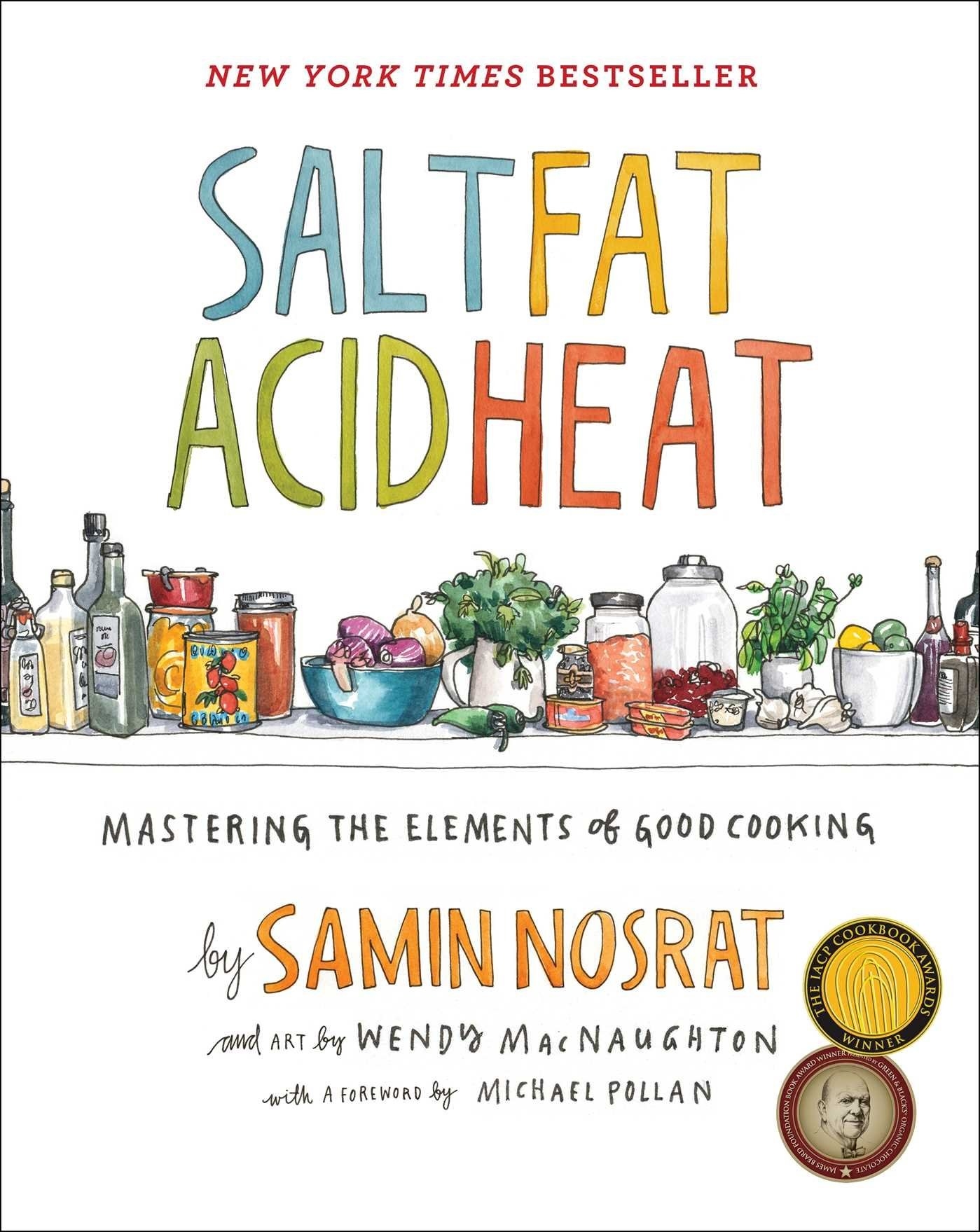 The cover of the book by Samin Nosrat