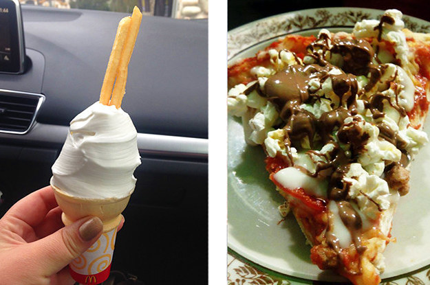 27 Fucked Up Food Combinations That Shouldn't Work But Do