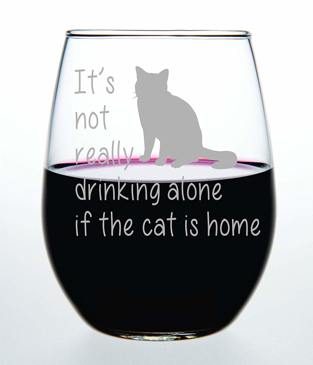 Birthday Wine Glass For House Cat Not So Much People Joke House Cat s I Love My Housecat