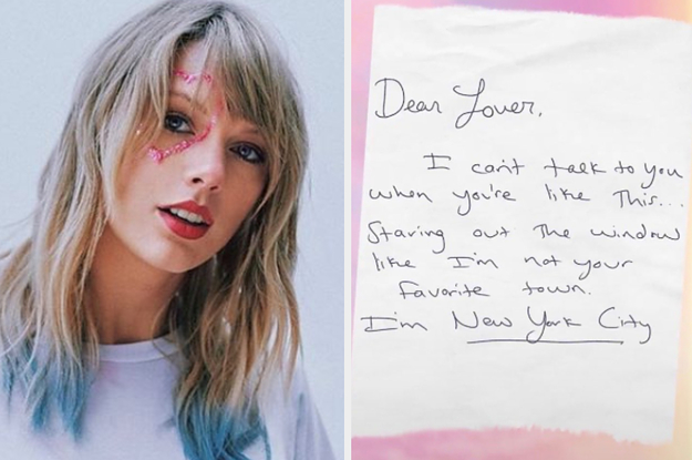Here Are All The Lyrics Taylor Swift Has Released From