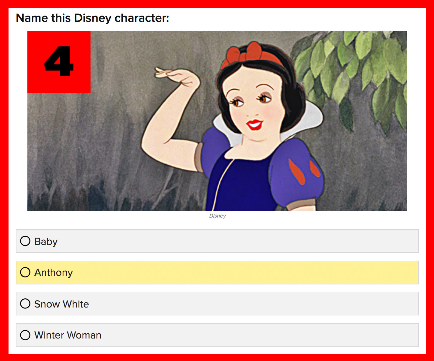 The Never Ending Disney Quiz For Experts