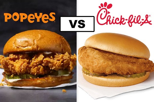 Are You The Popeyes Chicken Sandwich Or The Chick-Fil-A Chicken Sandwich?