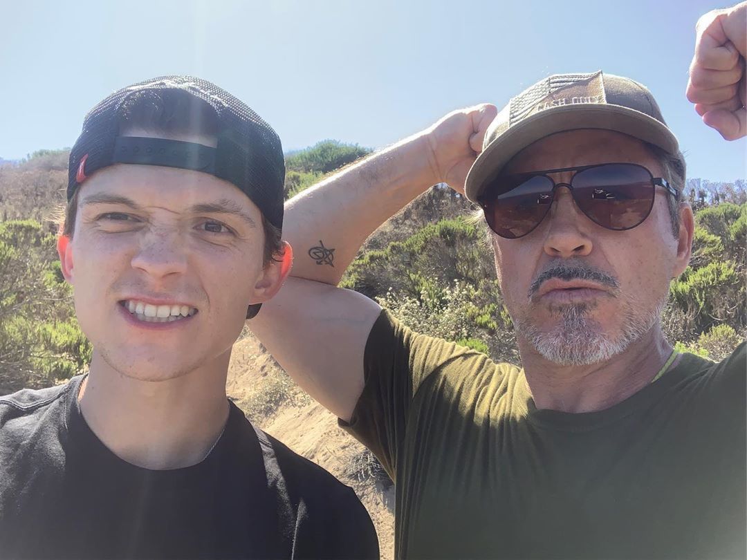 Tom Holland And Robert Downey Jr. Went Hiking After The 