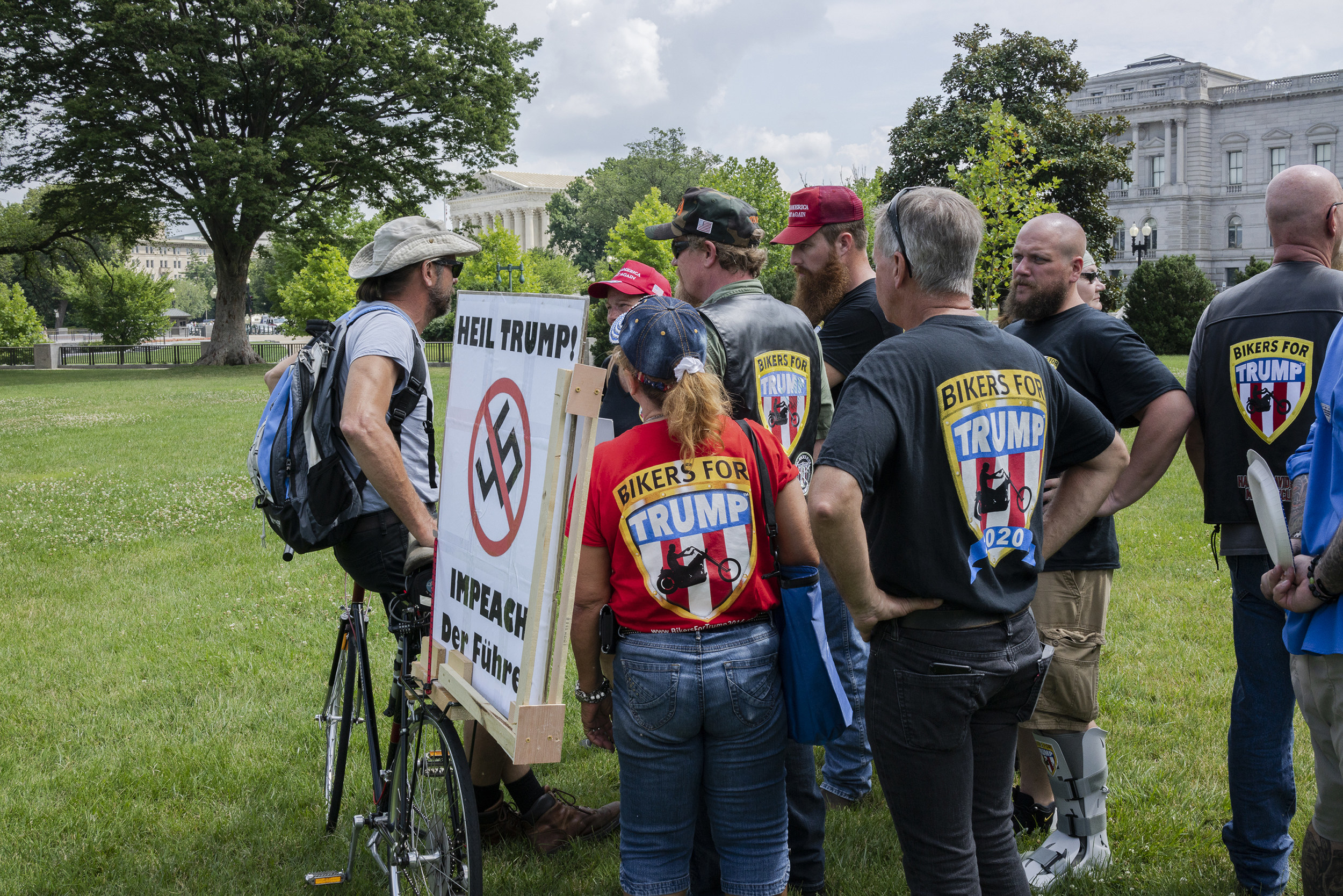 trump cycling jersey