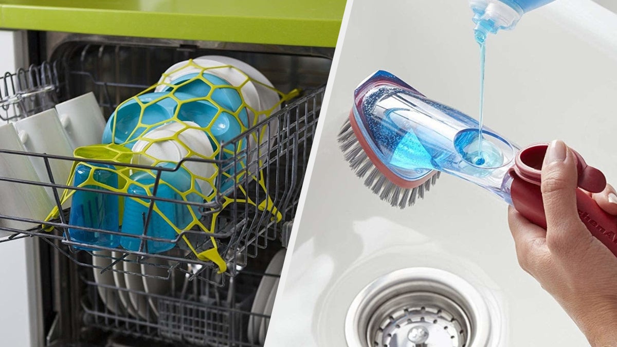 23 Products To Help Make Washing Your Dishes Less Of A Pain, image size:1200x675