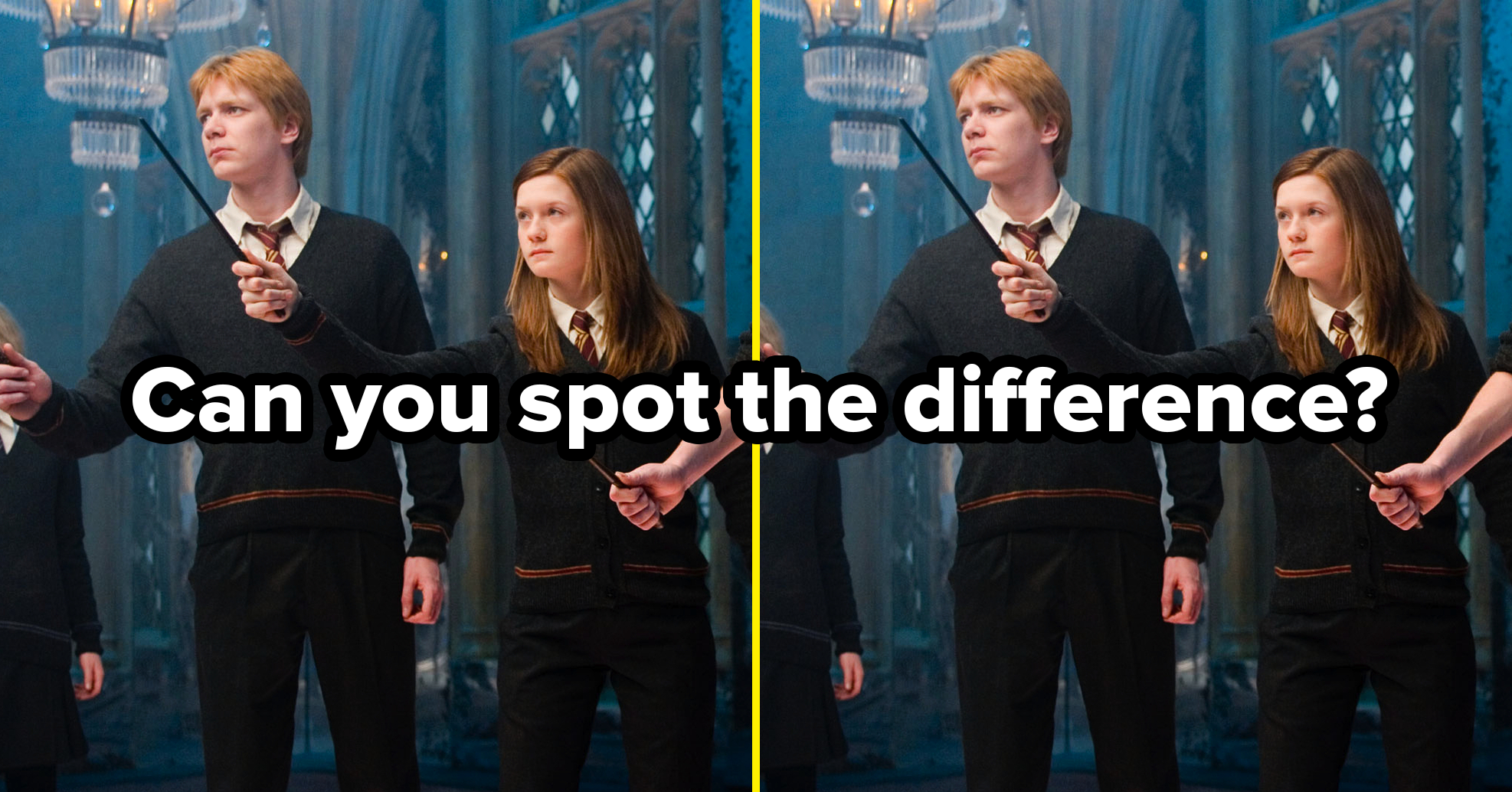 Can You Spot The Differences In These Harry Potter Scenes?