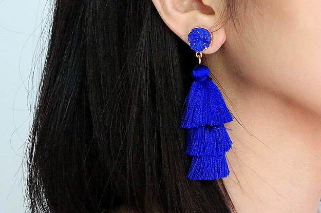 These Me&Hz Tassel Earrings Are Cheap, Pretty, Super Versatile, And Have Hundreds Of Positive Reviews