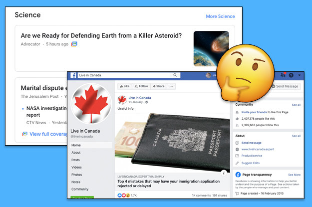 These Canadian Websites and Facebook Pages Are Actually Run From