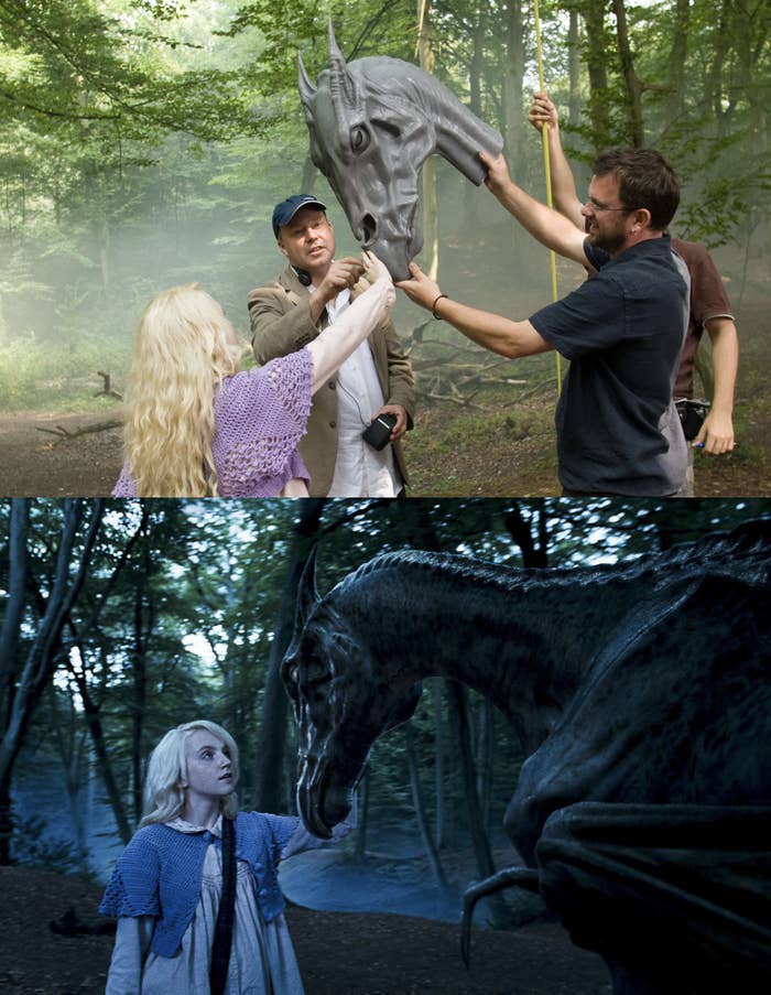 18 Harry Potter Set Photos Side By Side With Their Movies Shots