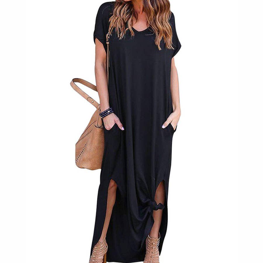Maxi Dress With Long Black Dress Walmart 31 Stylish Dresses From Walmart  You Can Get For Under $50