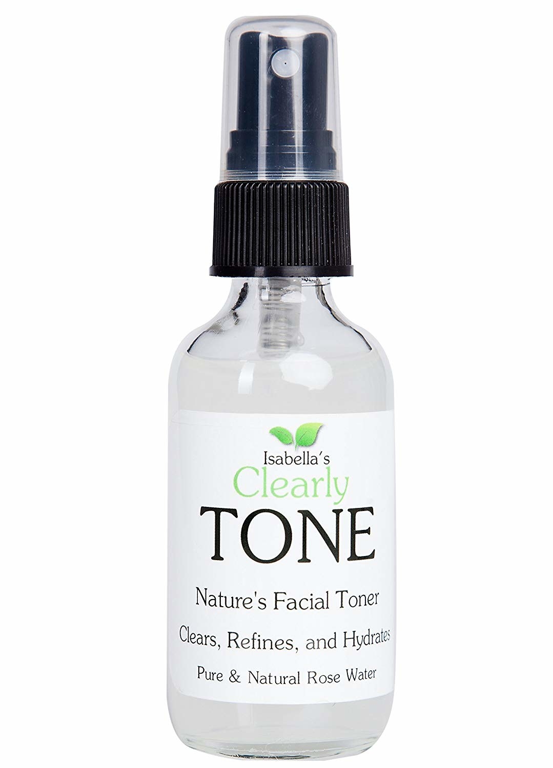 Clear tone. Pure Rose Toner. Facial Hydrating Mist Toner. Спрей для лица 98% натуральный Vegan формула.
