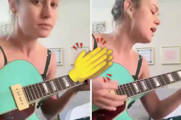 PSA: Brie Larson's Cover Of Miley Cyrus's "Slide Away" Is Pure Art